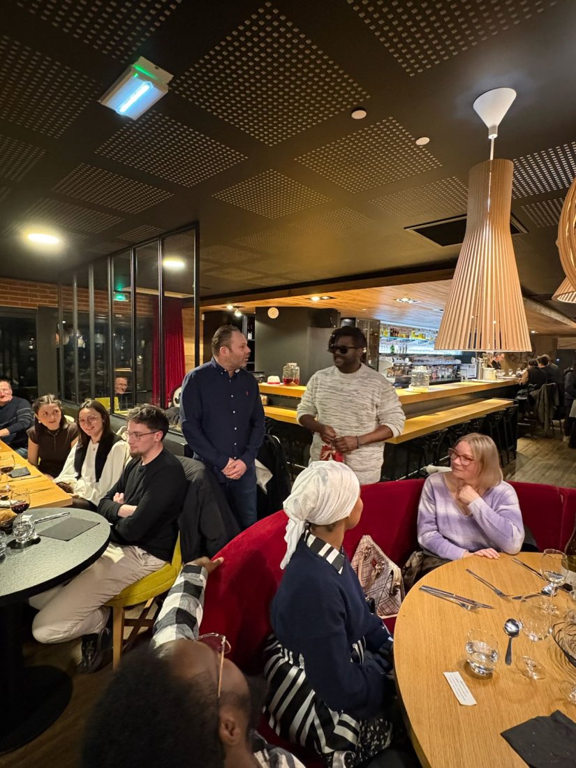 Repas des dirigeants au Beer Zone !