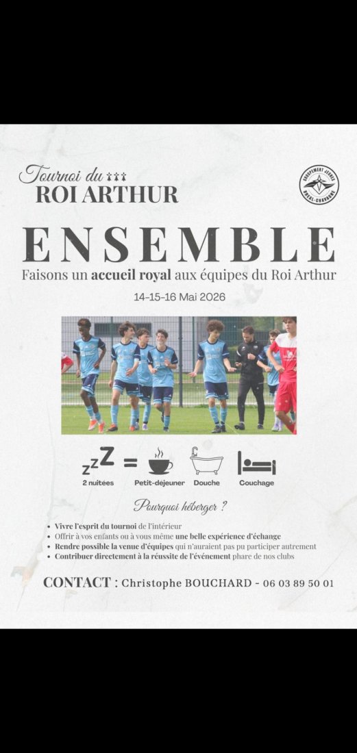 Hébergement Tournoi du Roi Arthur